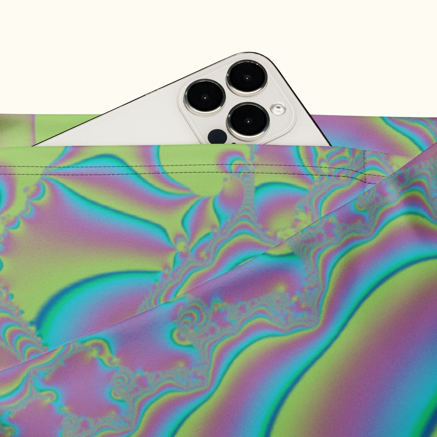 Fractal Fusion Flare Leggings