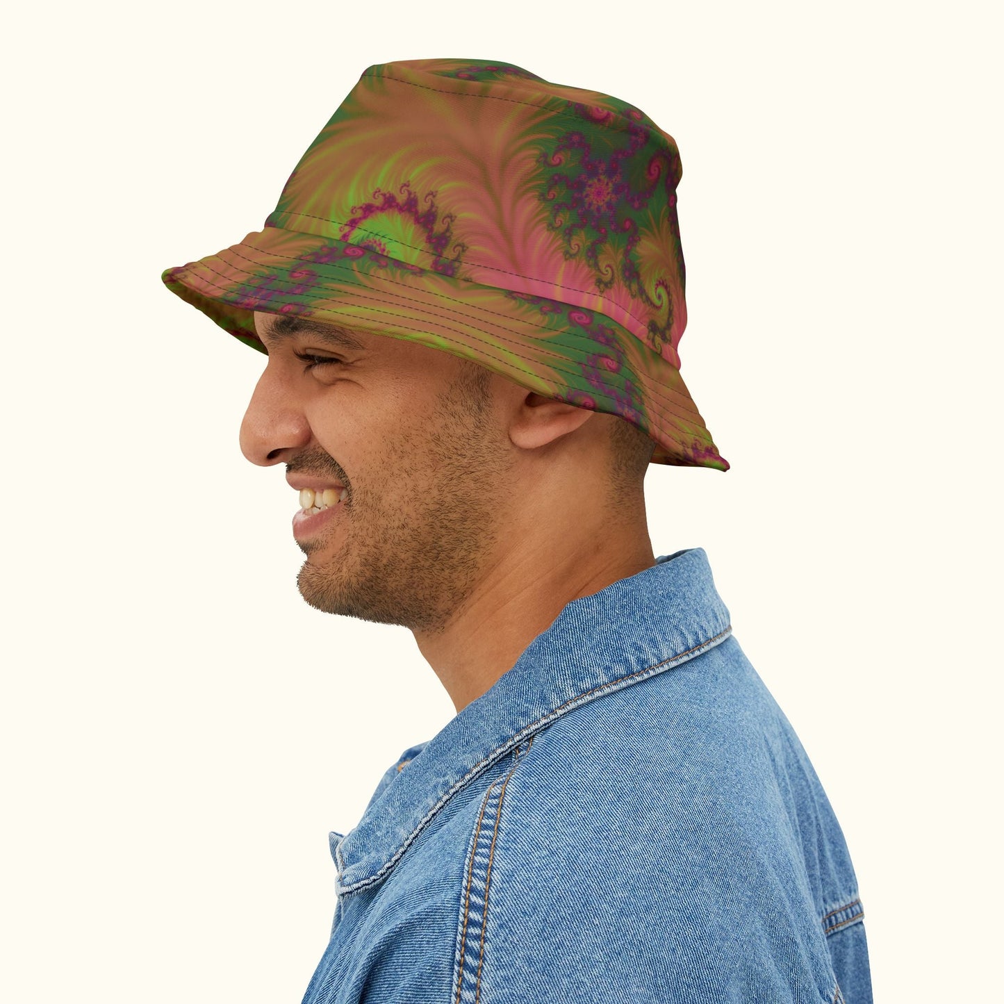 Fractal Bloom Bucket Hat