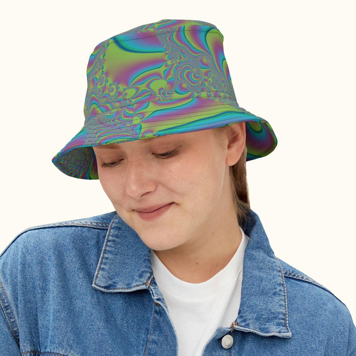 Fractal Fusion Bucket Hat