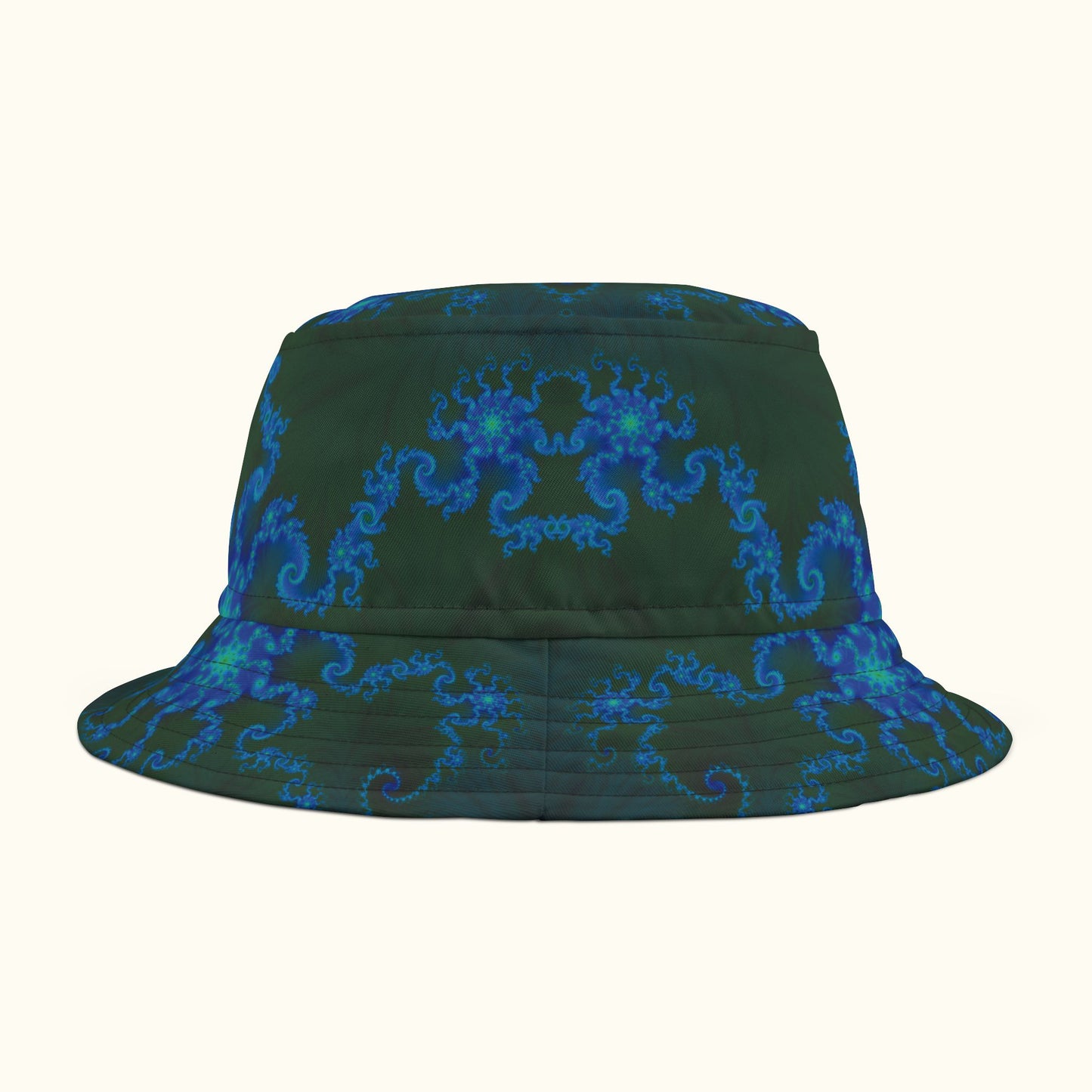 Blue Vortex Bucket Hat