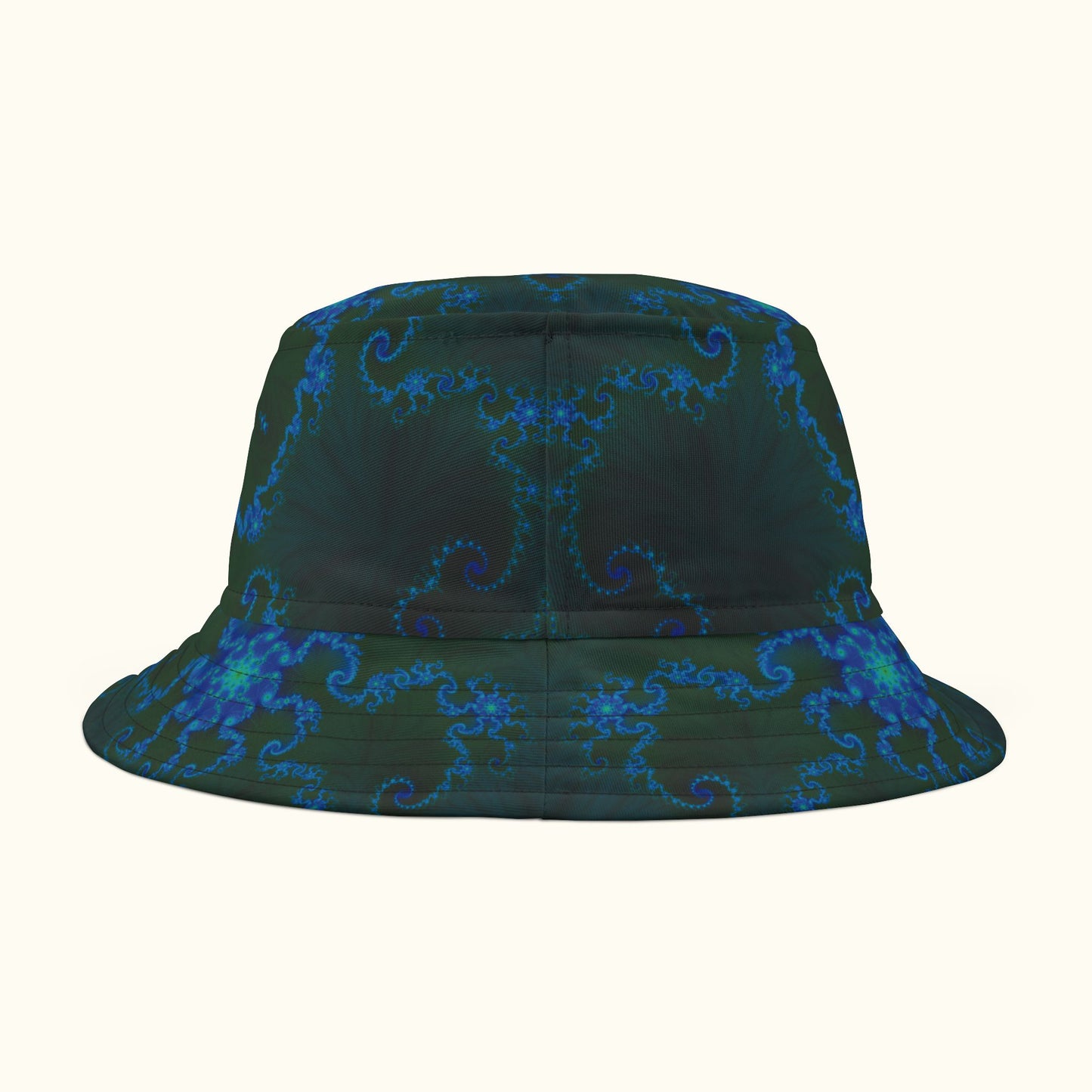 Blue Vortex Bucket Hat