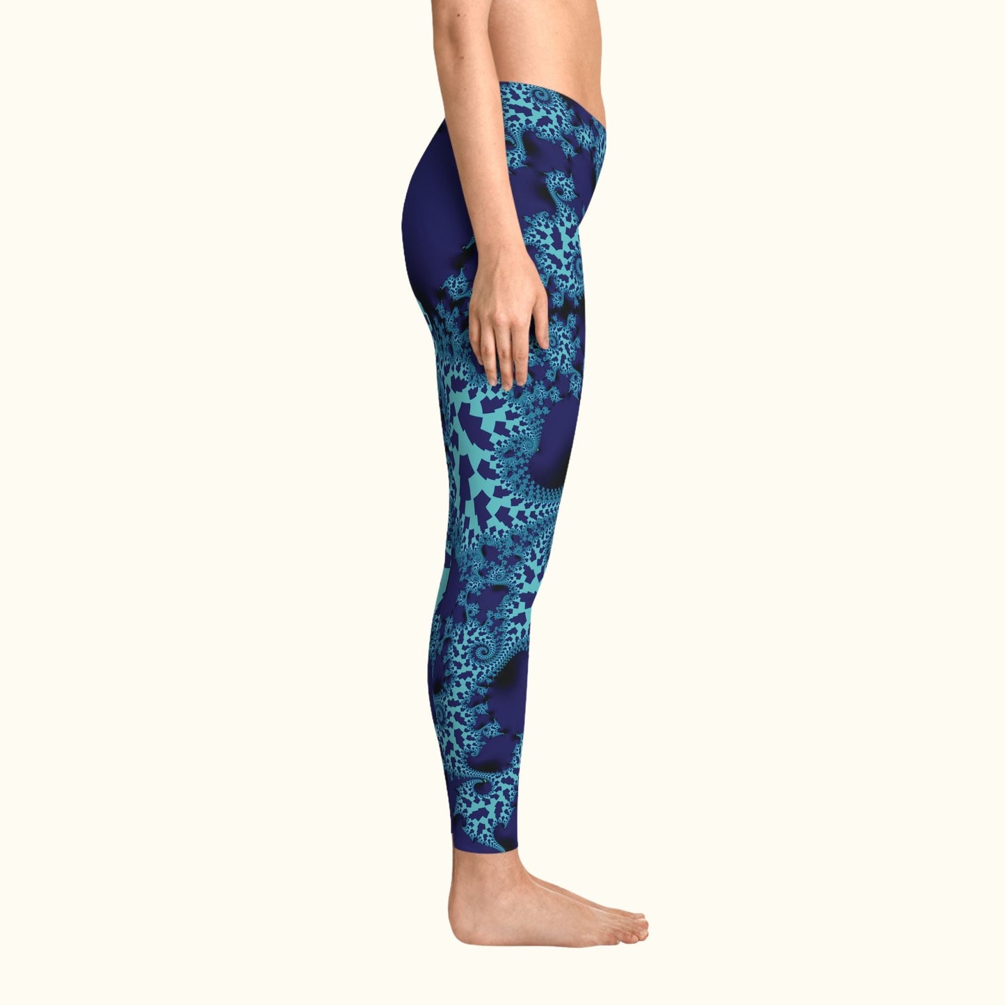 Electric Tide Stretchy Leggings