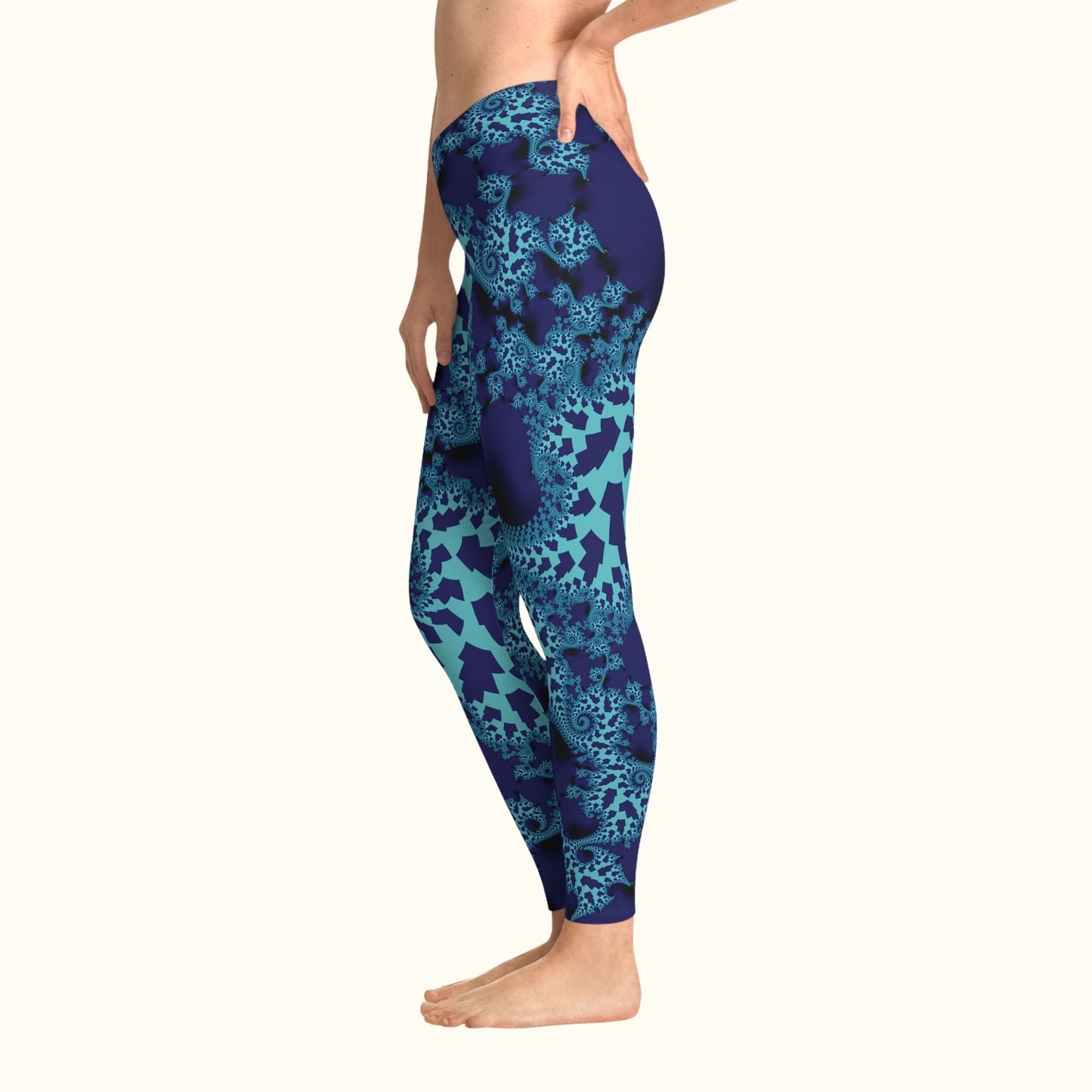 Electric Tide Stretchy Leggings