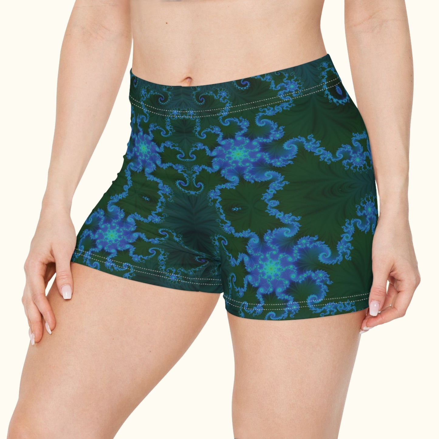 Blue Vortex Women's Shorts