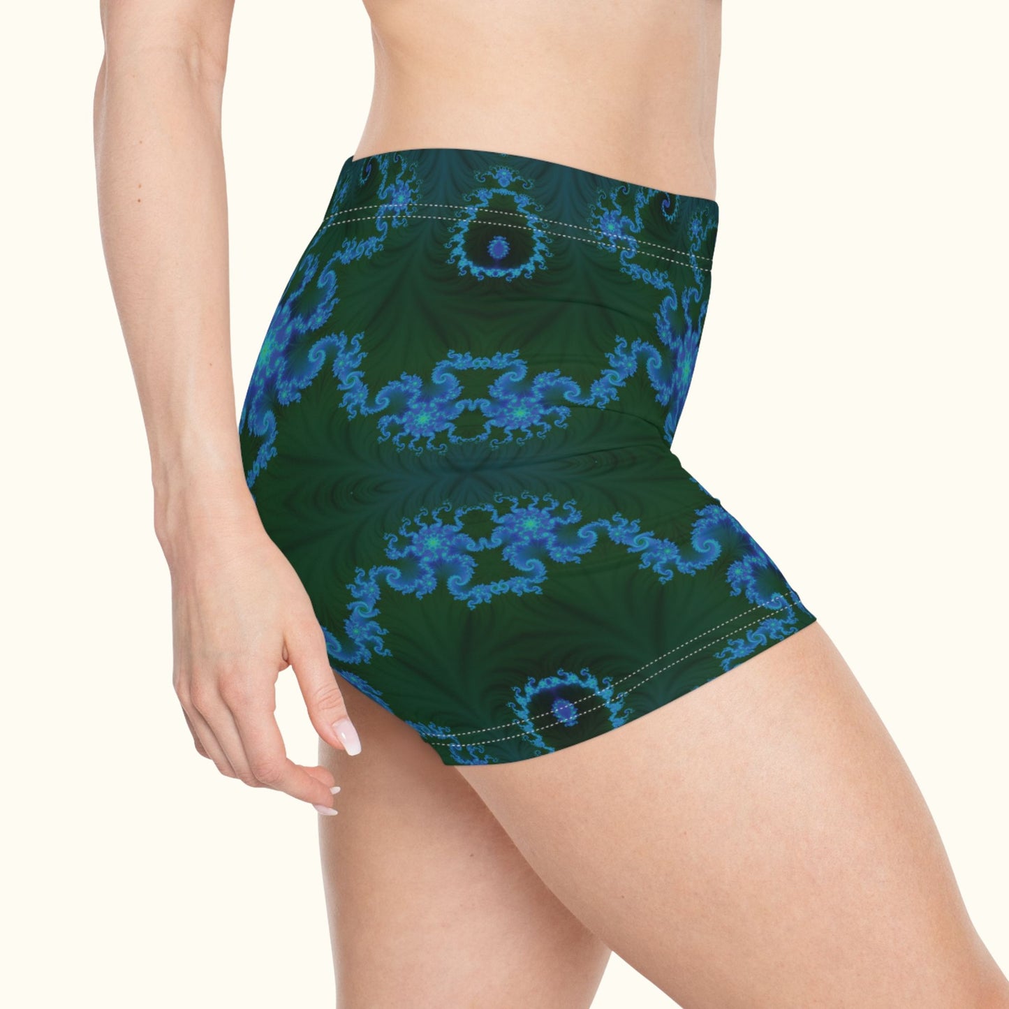 Blue Vortex Women's Shorts