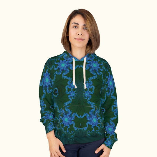 Blue Vortex Hoodie