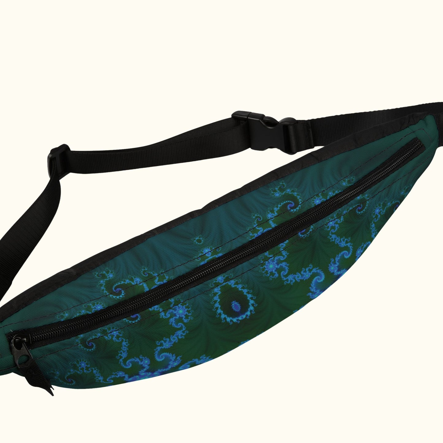 Blue Vortex Fanny Pack