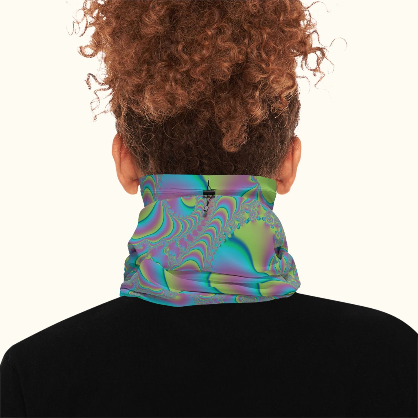 Fractal Fusion Winter Neck Gaiter