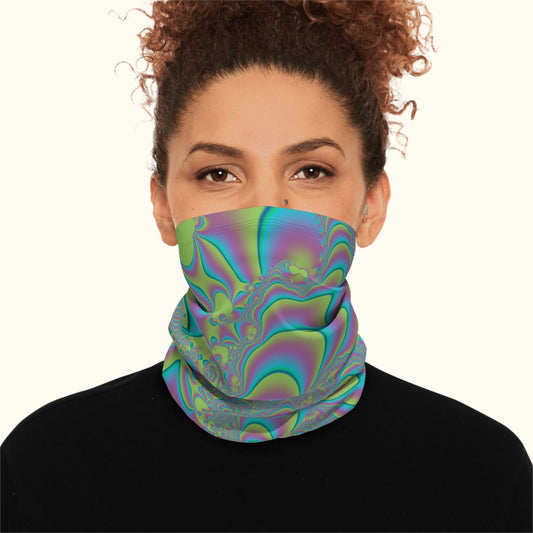 Fractal Fusion Winter Neck Gaiter