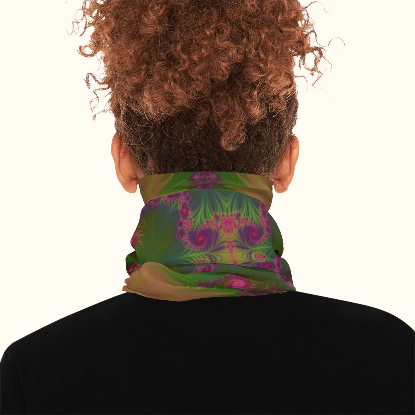 Fractal Bloom Lightweight Neck Gaiter