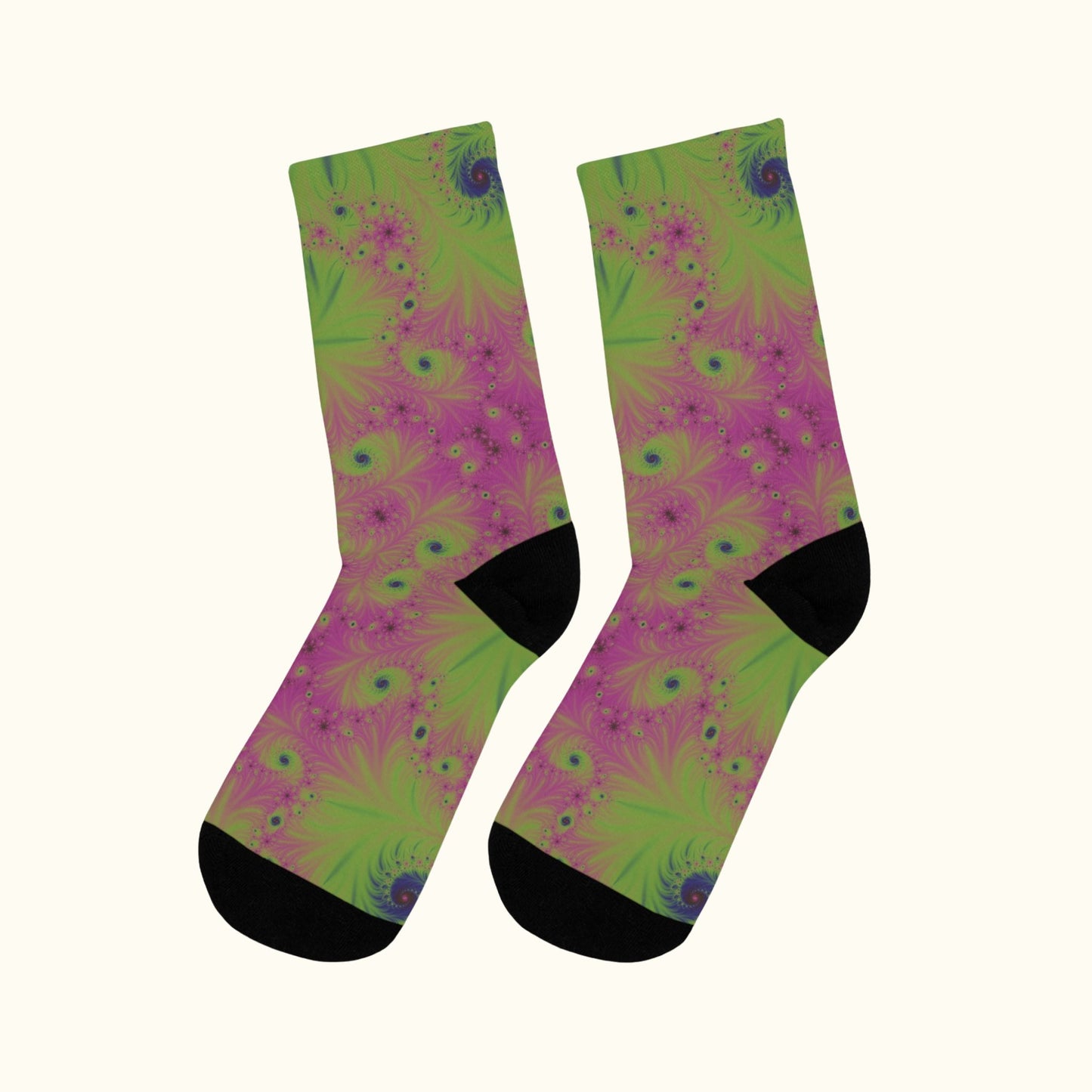 Mystical Mandelbrot Socks