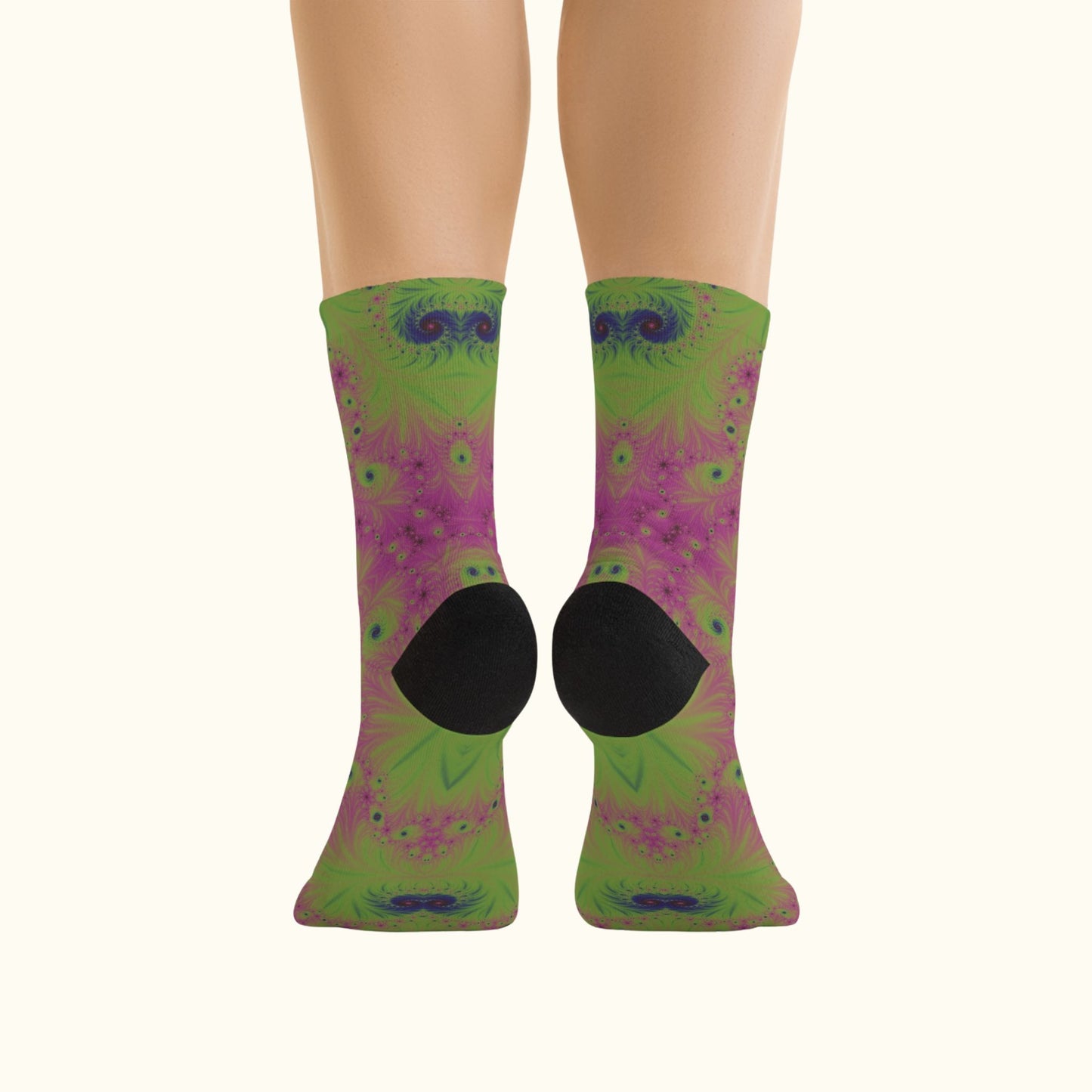 Mystical Mandelbrot Socks