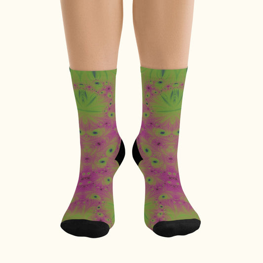 Mystical Mandelbrot Socks