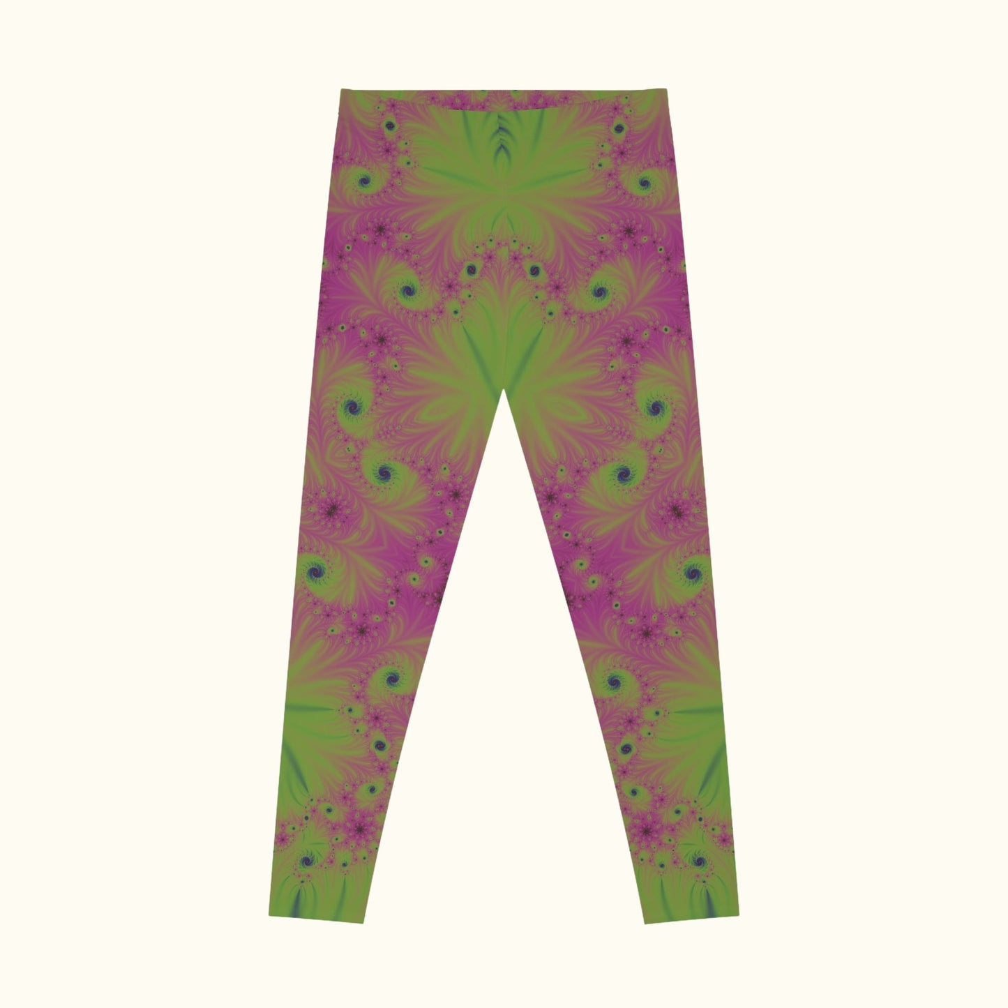 Mystical Mandelbrot Stretchy Leggings