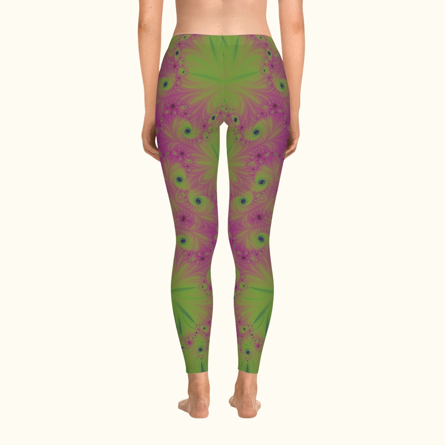 Mystical Mandelbrot Stretchy Leggings