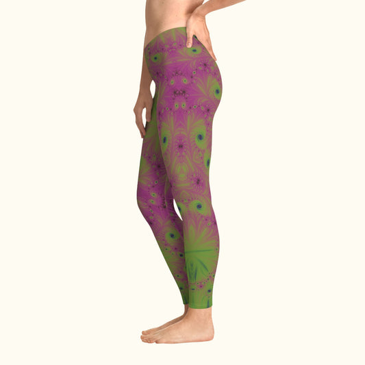 Mystical Mandelbrot Stretchy Leggings