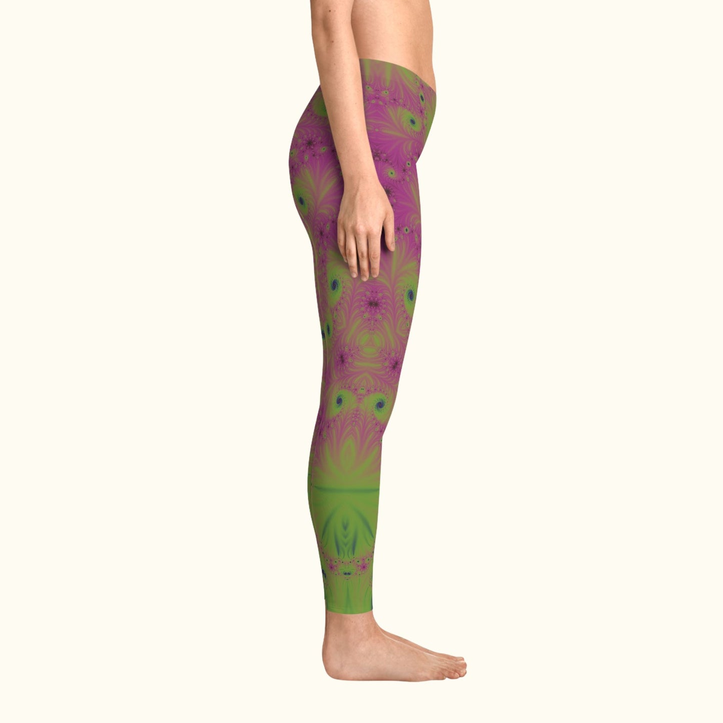 Mystical Mandelbrot Stretchy Leggings