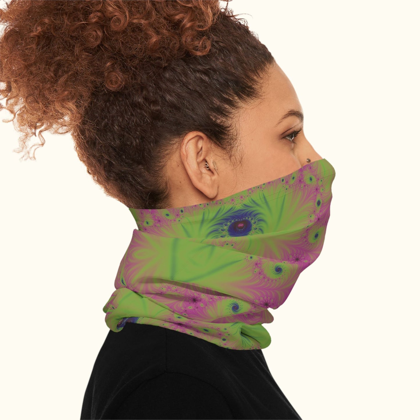 Mystical Mandelbrot Lightweight Neck Gaiter