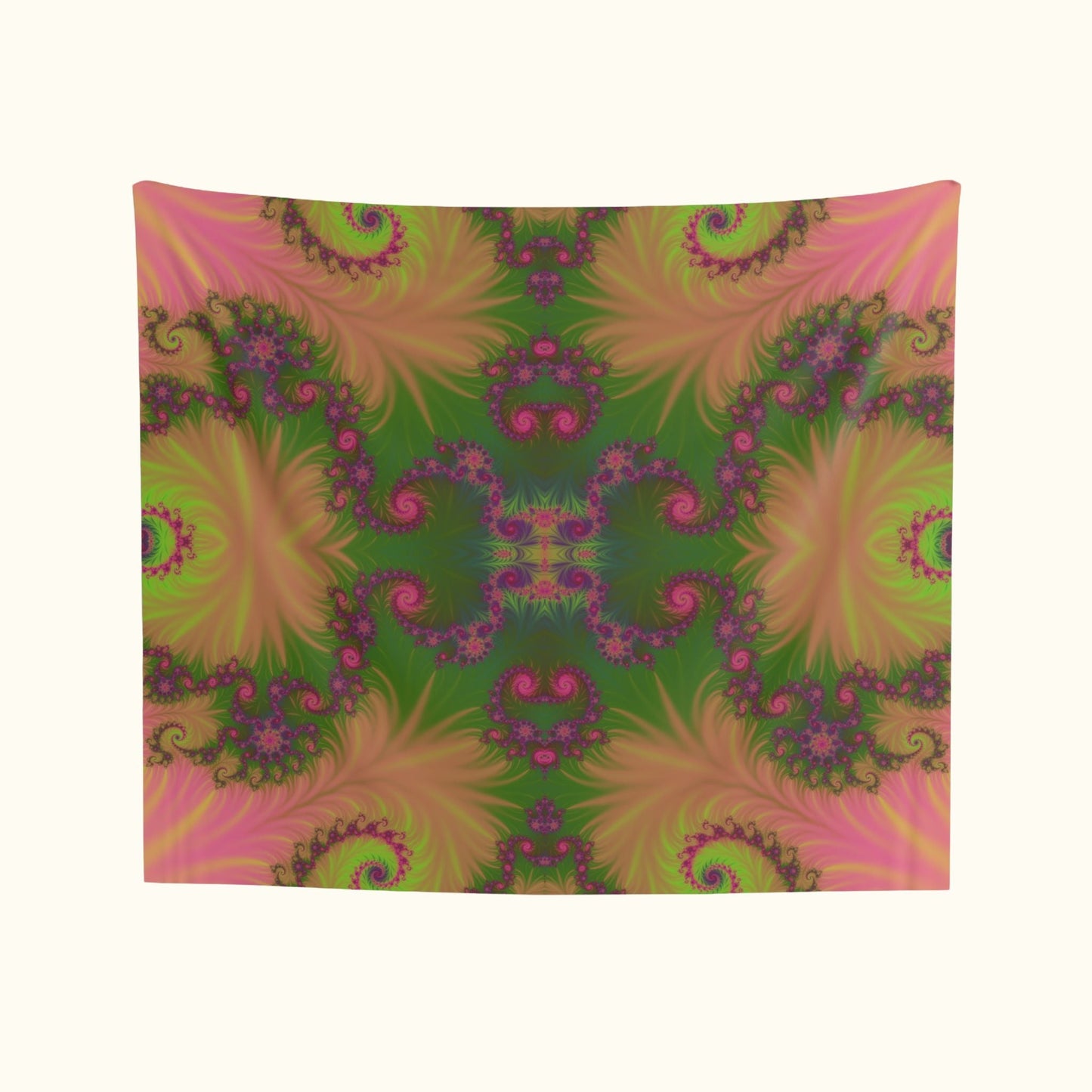 Fractal Bloom Tapestry 