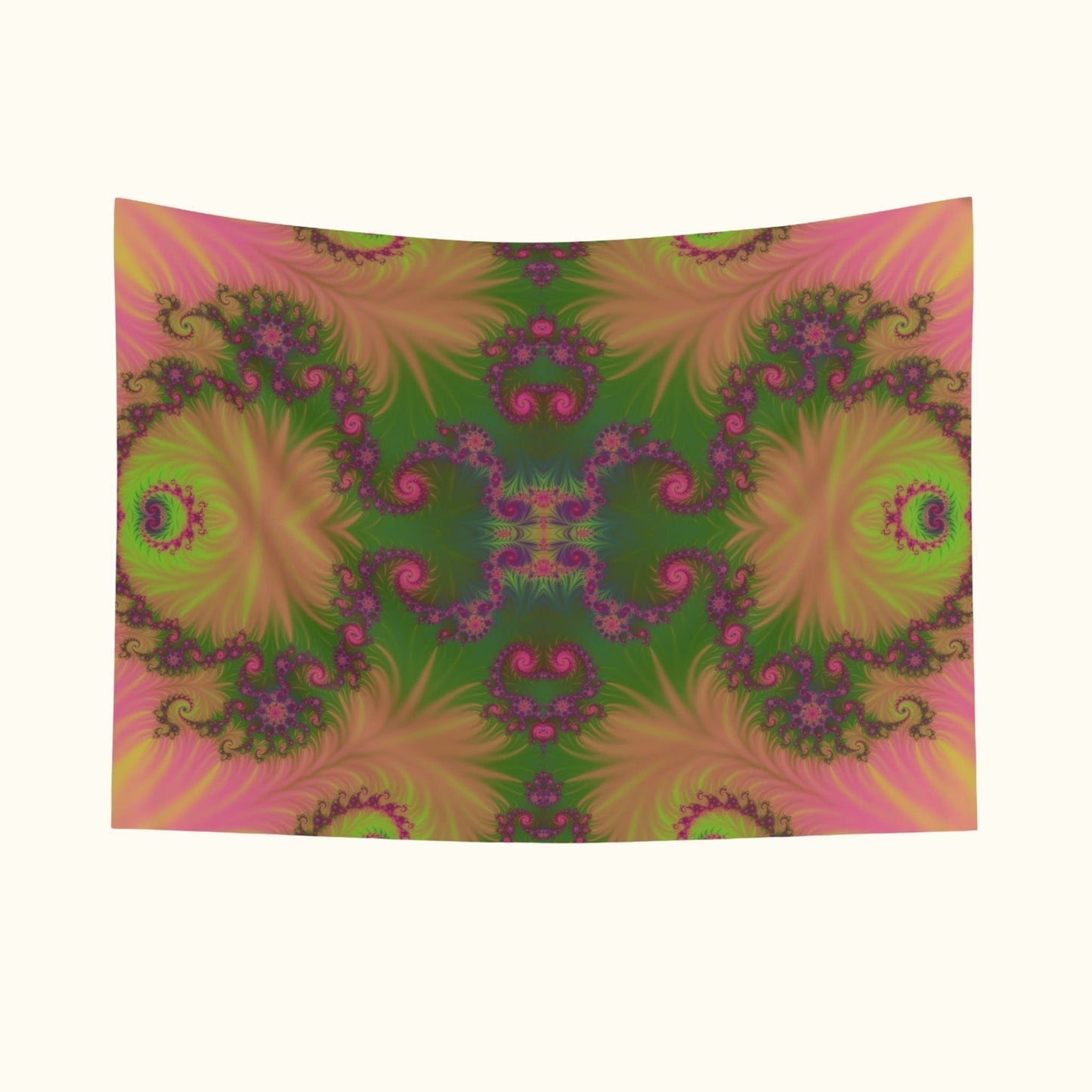 Fractal Bloom Tapestry 