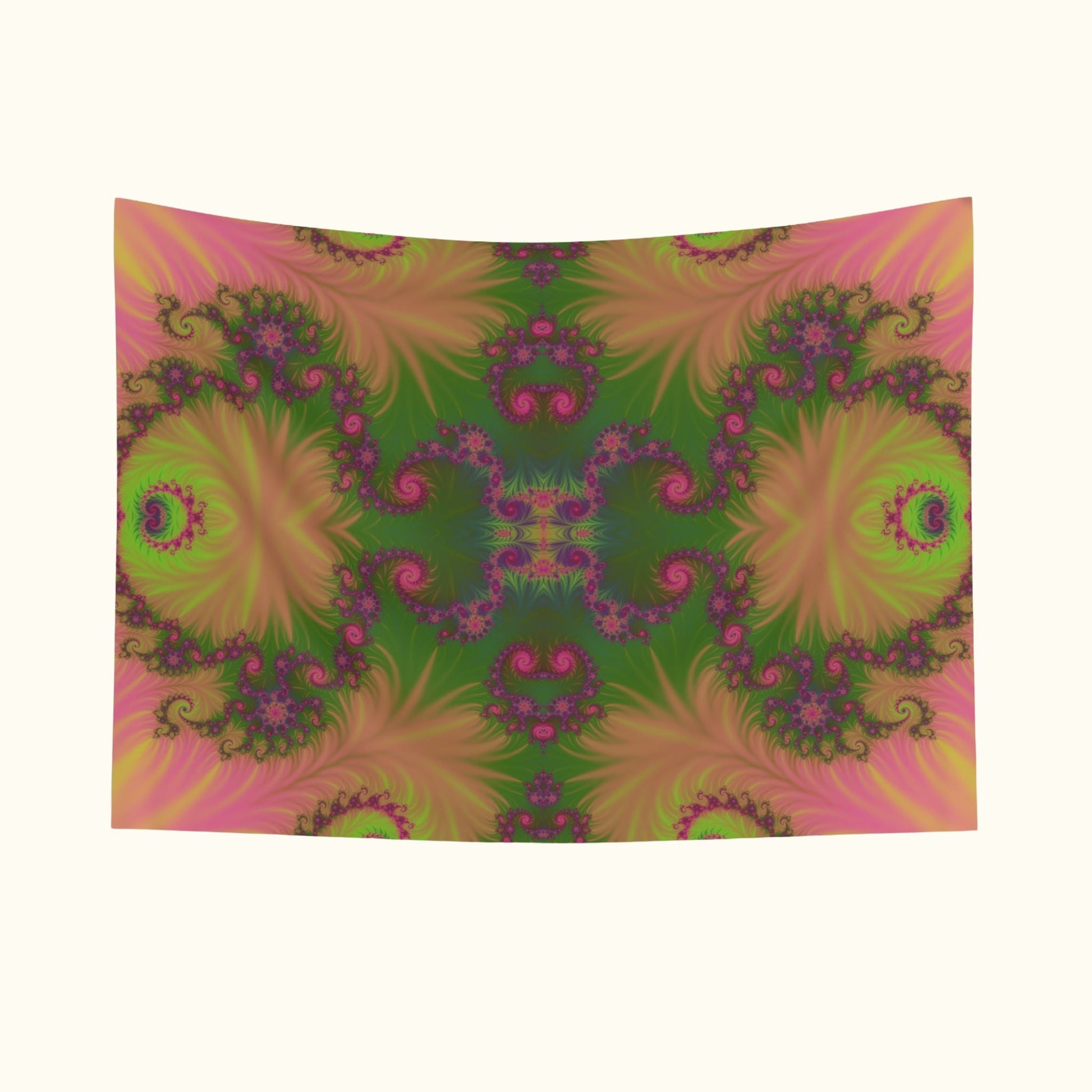 Fractal Bloom Tapestry 