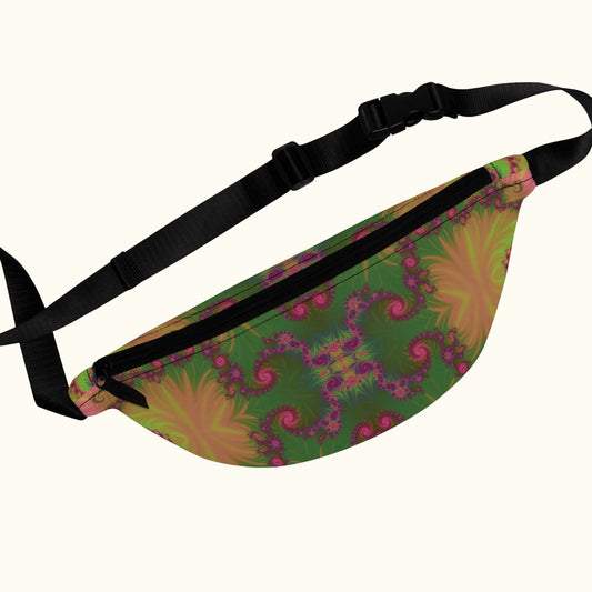 Fractal Bloom Fanny Pack 