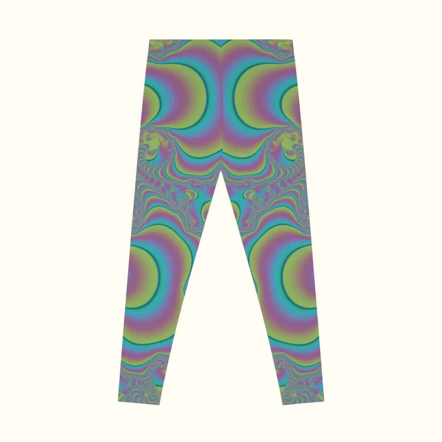 Fractal Fusion Stretchy Leggings 