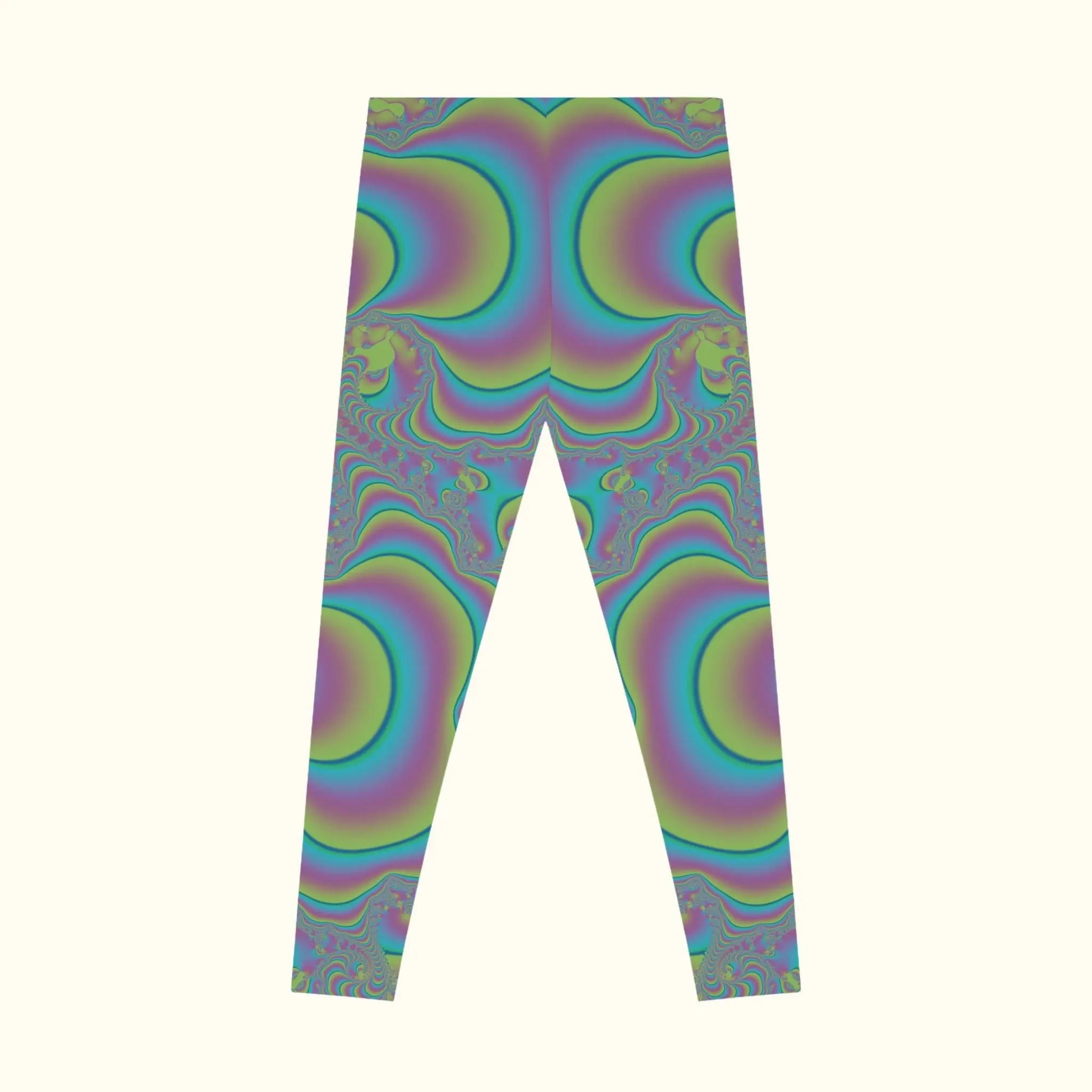 Fractal Fusion Stretchy Leggings 