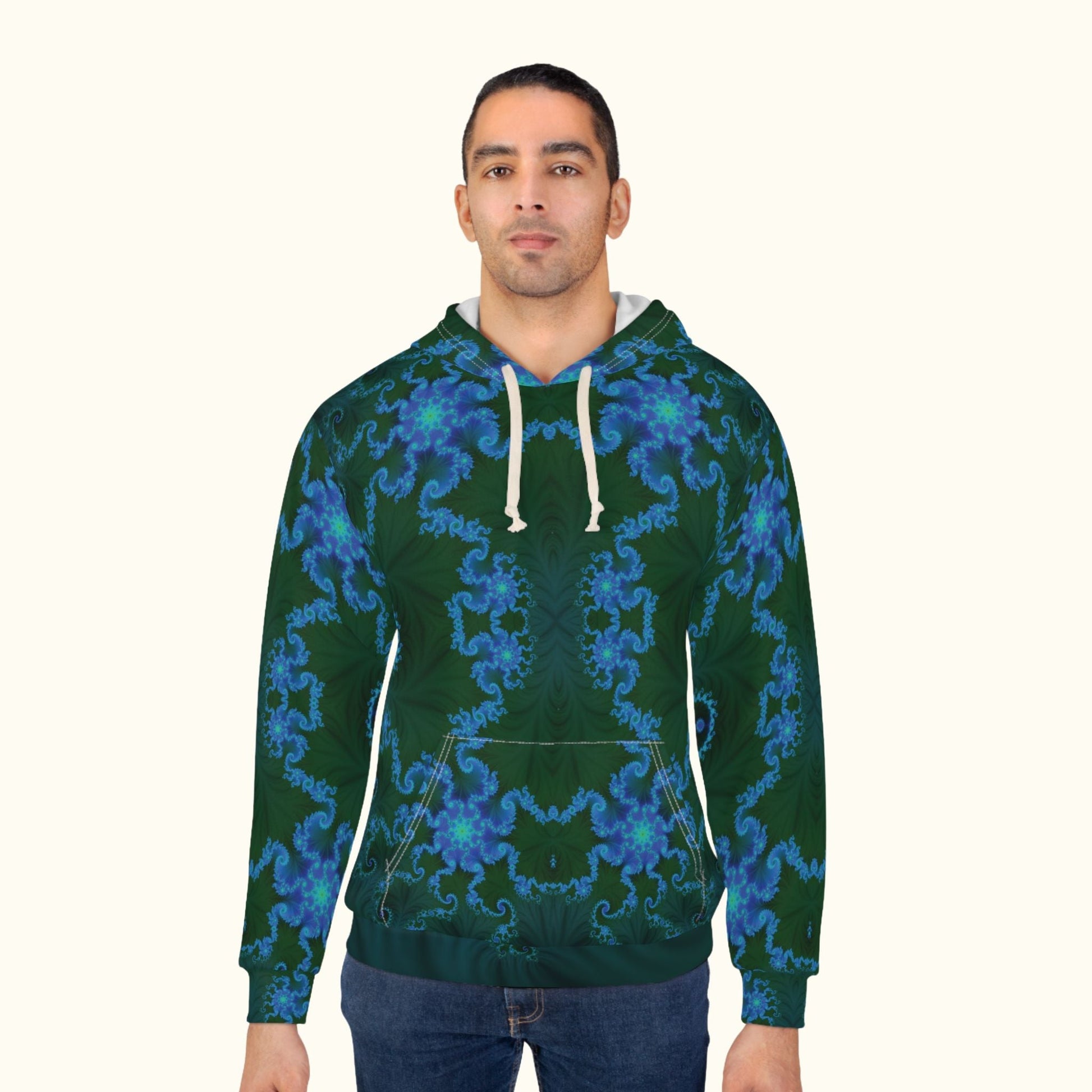 Blue Vortex Hoodie 
