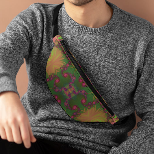 Fractal Bloom Fanny Pack