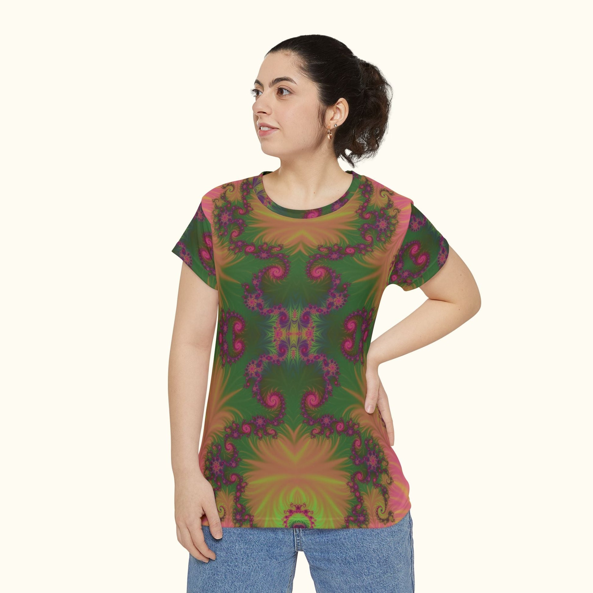 Fractal Bloom Women's Shirt 