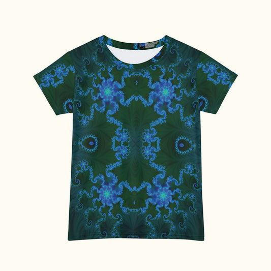 Blue Vortex Women's Shirt 