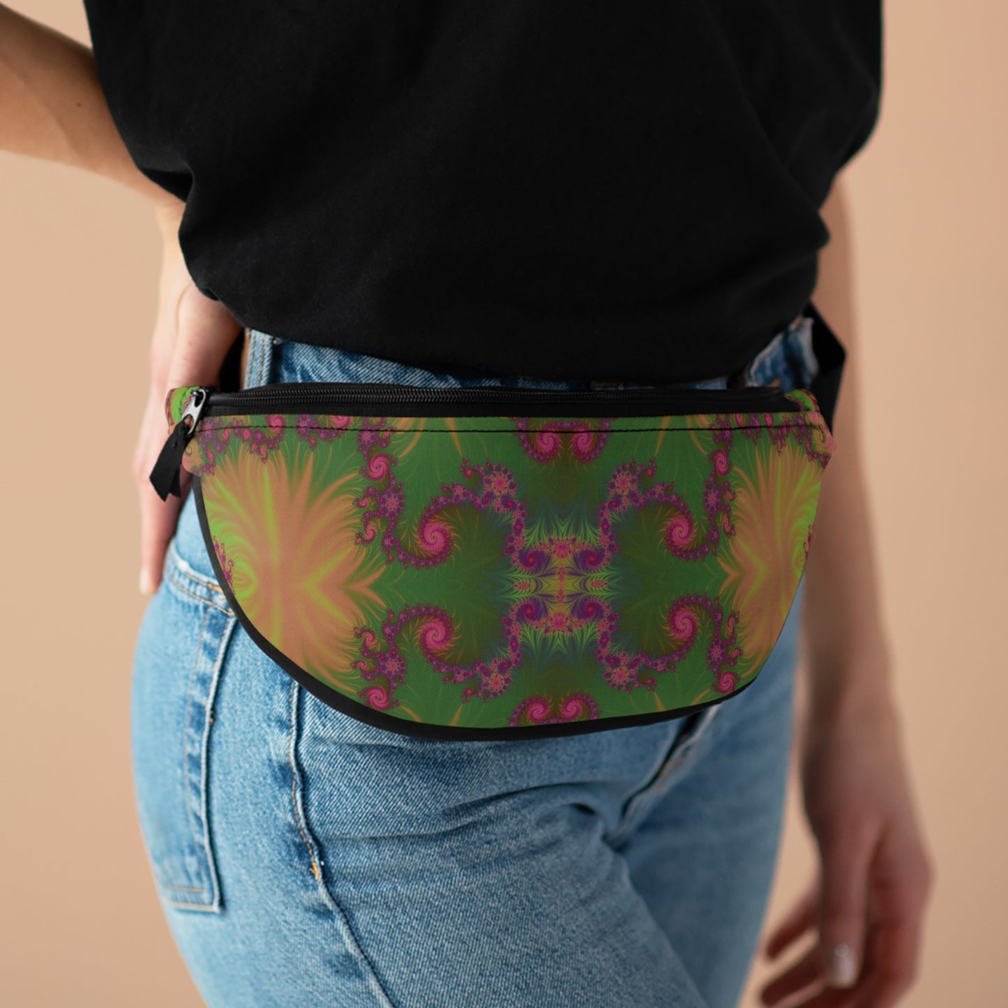 Fractal Bloom Fanny Pack