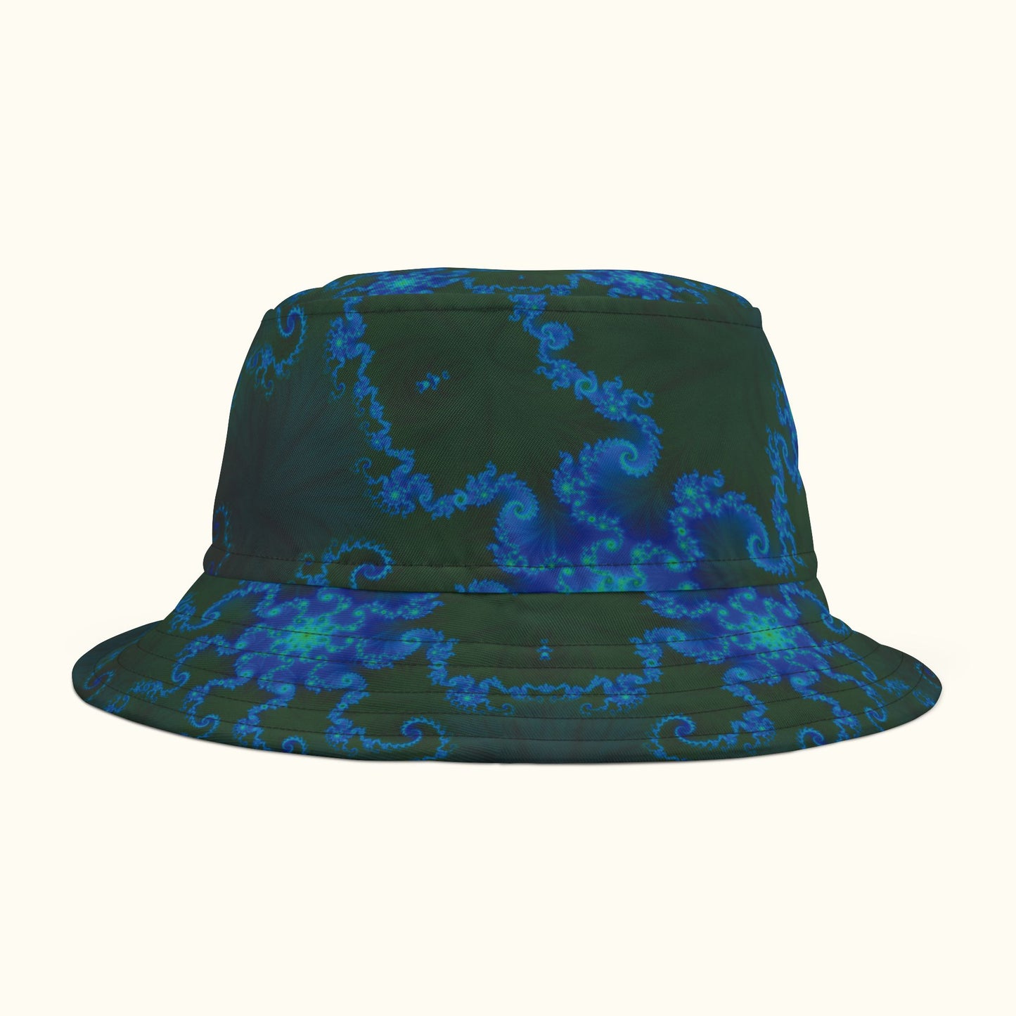 Blue Vortex Bucket Hat