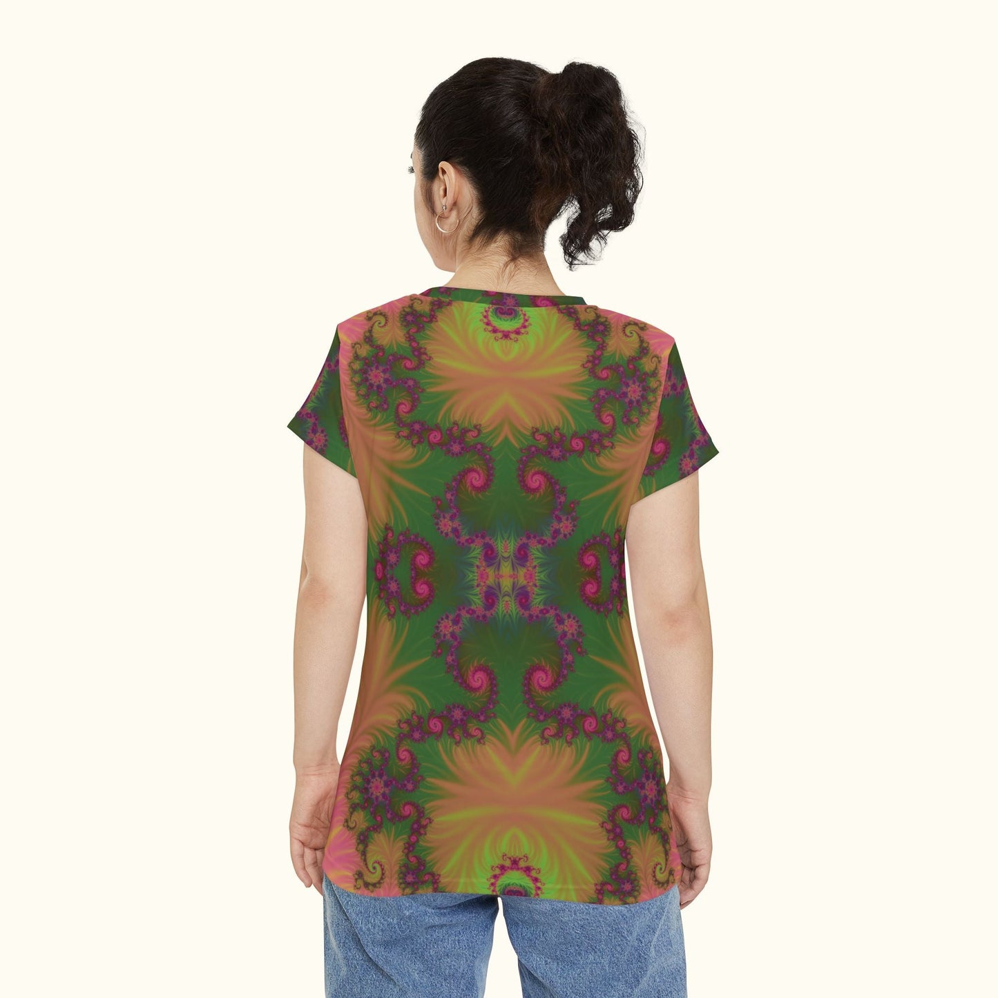 Fractal Bloom Women's Shirt 