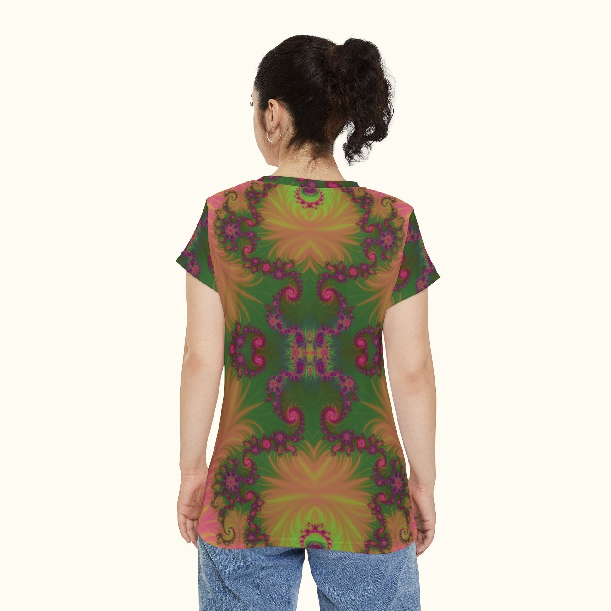Fractal Bloom Women's Shirt 