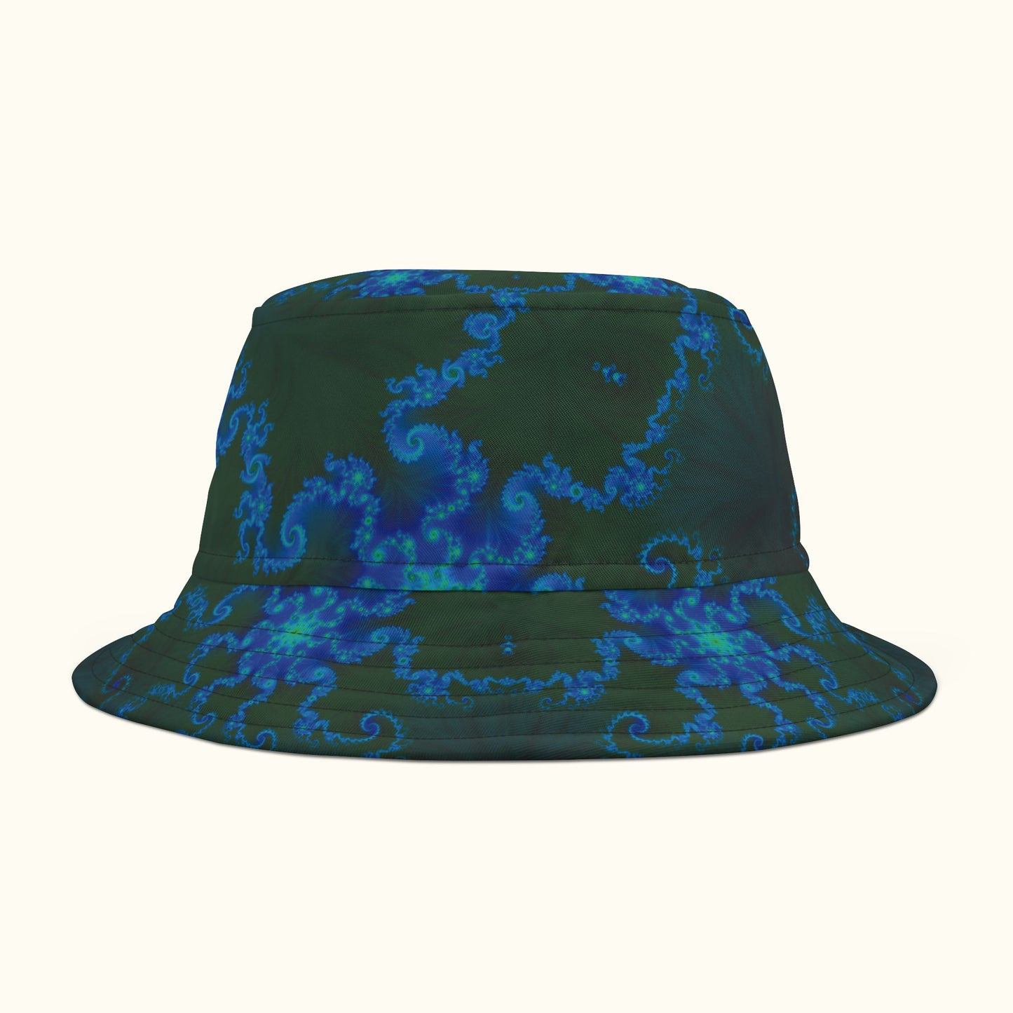 Blue Vortex Bucket Hat