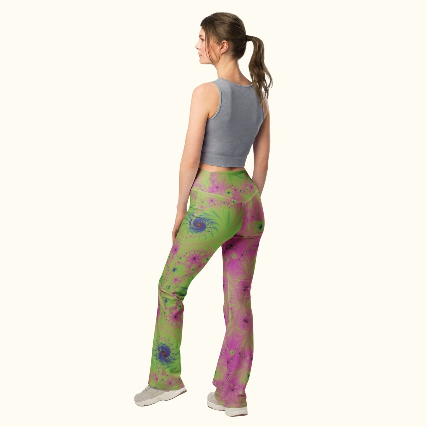 Mystical Mandelbrot Flare Leggings